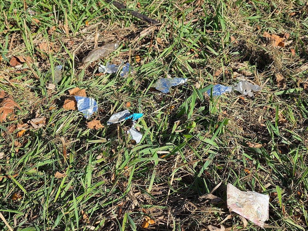 Plastic cleanup report